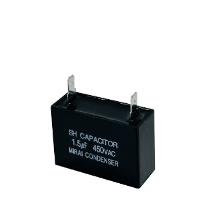 1.5MFD 450 Volt VAC Round Motor Run Type Capacitor Will Run AC Motor and Fan by The Mirai Condenser