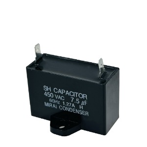7.5MFD 450 Volt VAC Round Motor Run Type Capacitor Will Run AC Motor and Fan by The Mirai Condenser